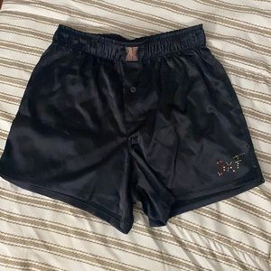 Carnival satin boxers, Caviar